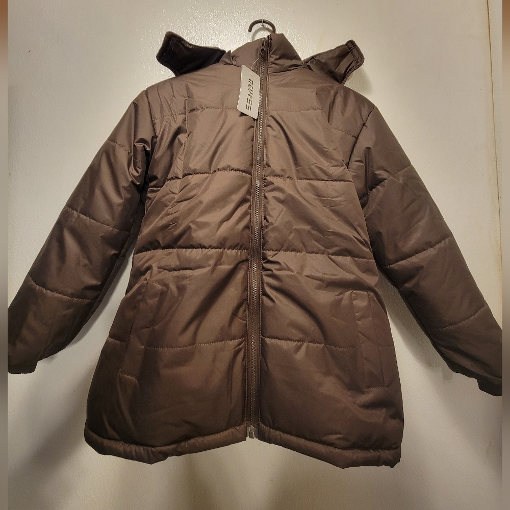 Brown Puff Coat  READ DESCRIPTION on Fit